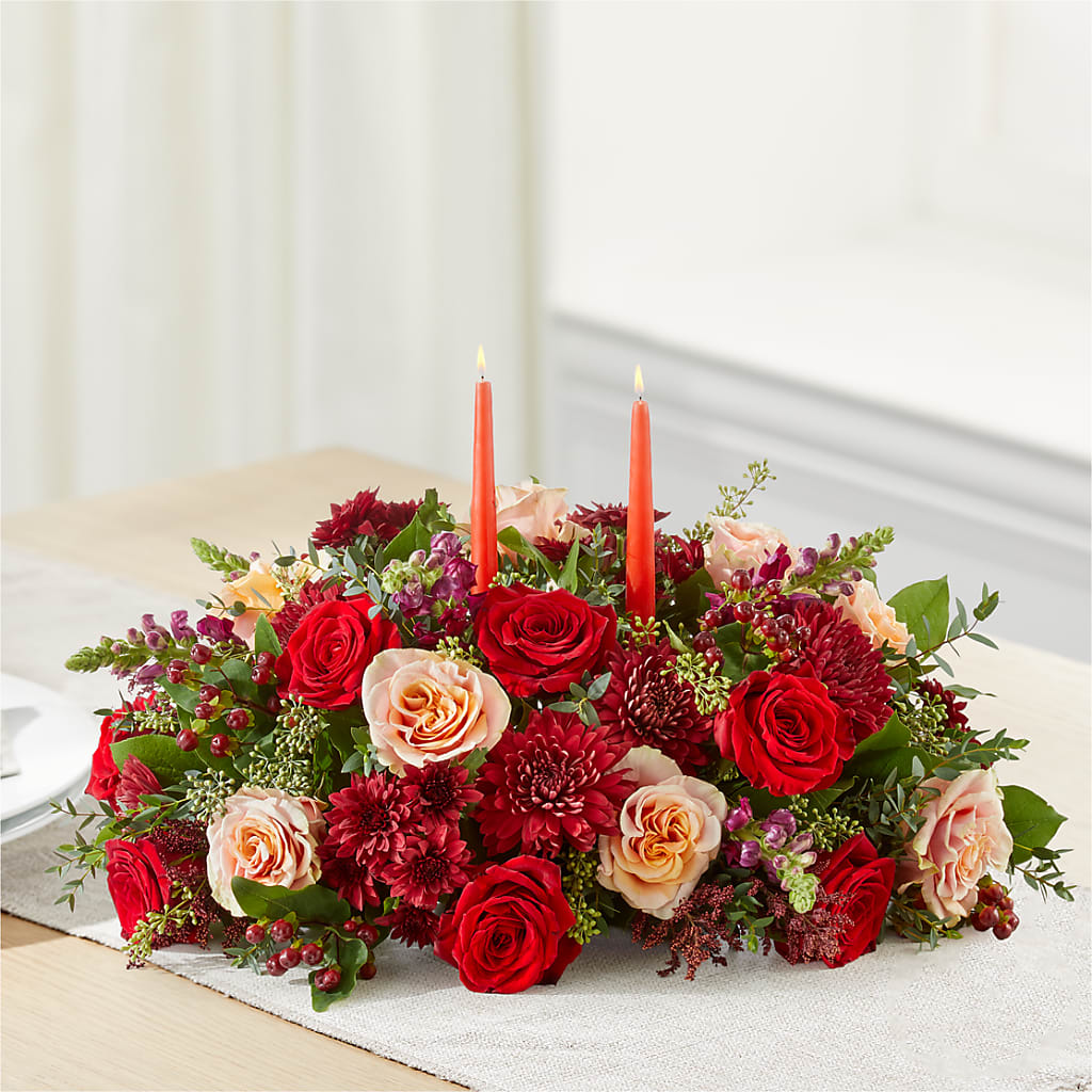 Most Thankful Centerpiece – La La Florist, Baldwin Park CA