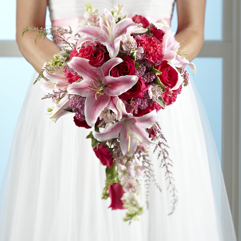 Lily & Rose Bouquet – La La Florist, Baldwin Park CA