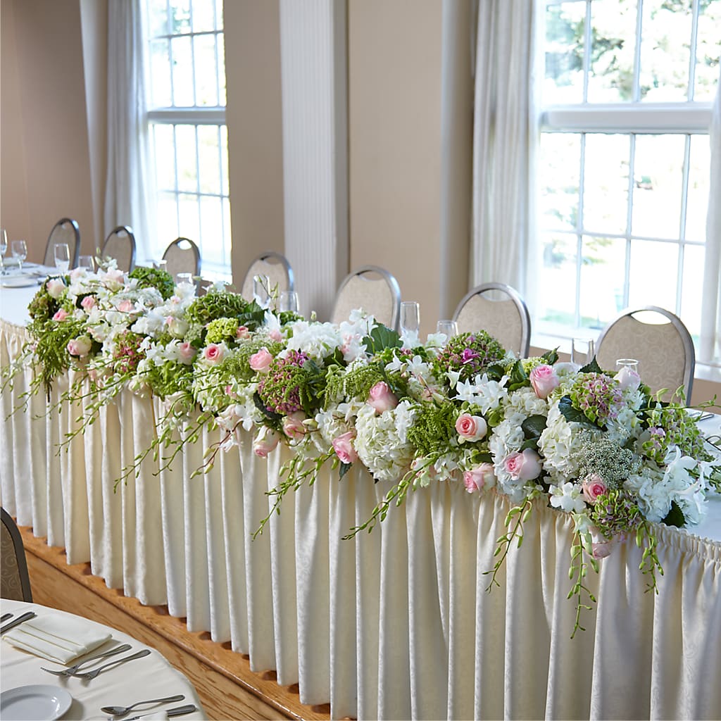State of Joy Head Table Arrangement – La La Florist, Baldwin Park CA