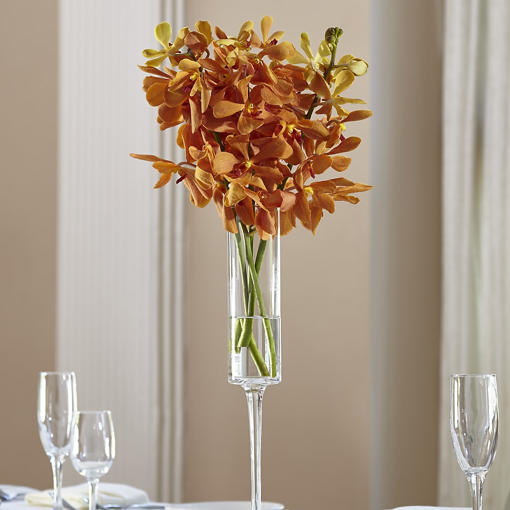 Orange Mokara Bouquet – La La Florist, Baldwin Park CA