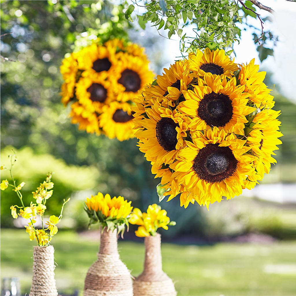 Sublime Garden Hanging Arrangement – La La Florist, Baldwin Park CA