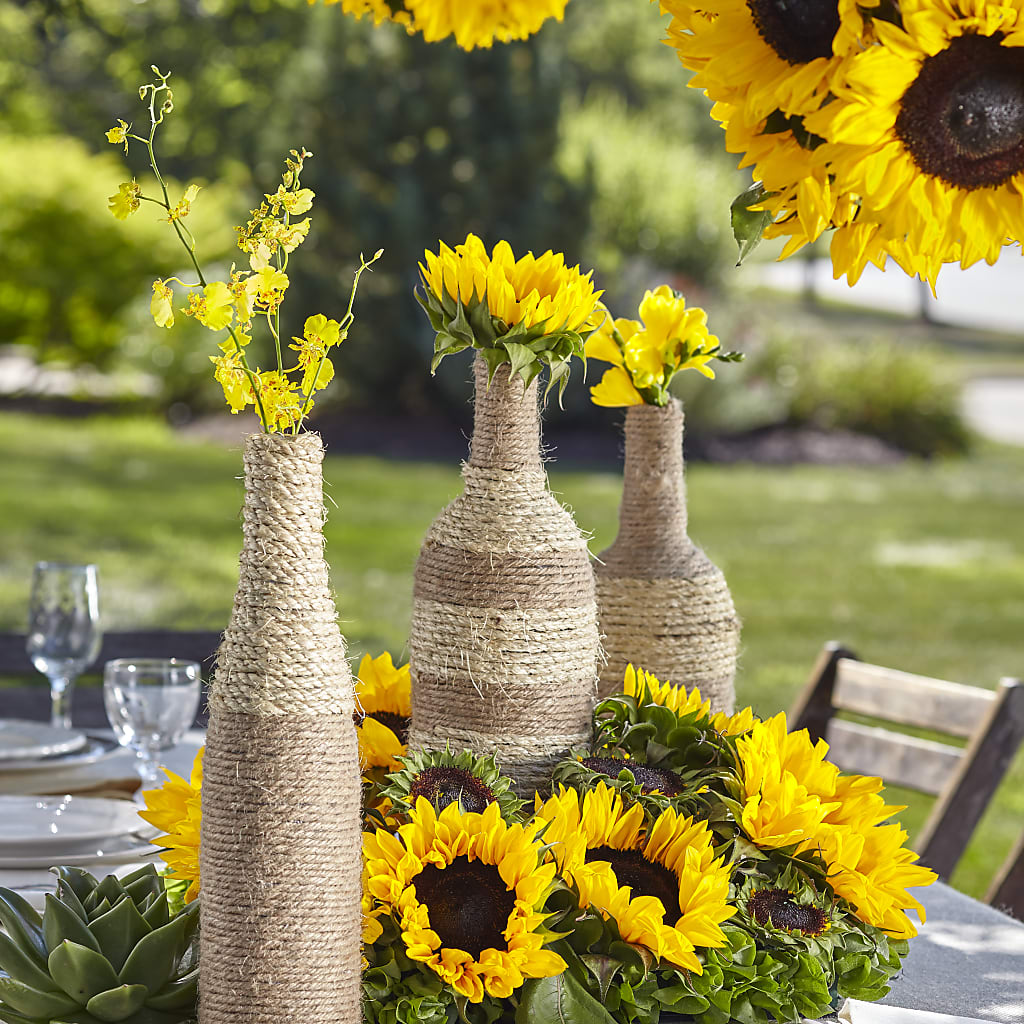Sublime Garden Centerpiece – La La Florist, Baldwin Park CA