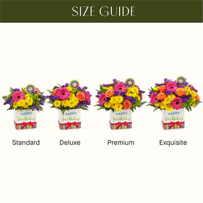 Birthday Brights Bouquet –  La La Florist, Baldwin Park CA