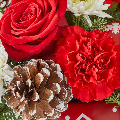 Christmas Village Ornament –  La La Florist, Baldwin Park CA
