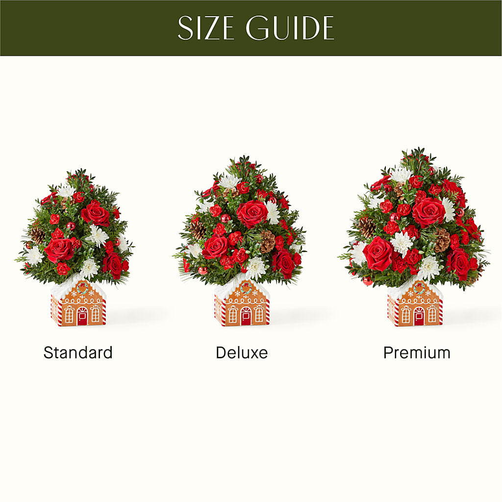 Spiced Gingerbread Tree –  La La Florist, Baldwin Park CA