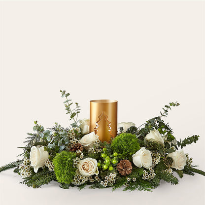Chestnuts Roasting Centerpiece –  La La Florist, Baldwin Park CA