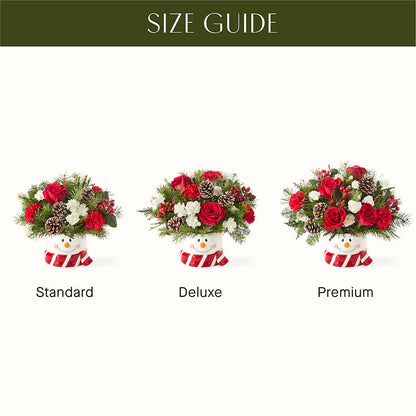 Jolly Snowman Bouquet –  La La Florist, Baldwin Park CA