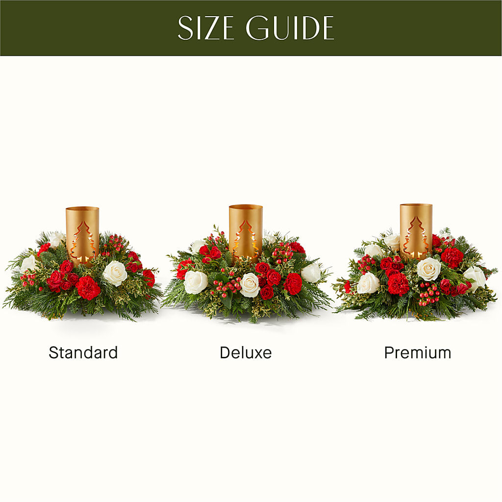 December Dreams Centerpiece –  La La Florist, Baldwin Park CA
