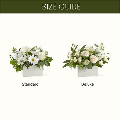 Fresh Linen Box Bouquet –  La La Florist, Baldwin Park CA