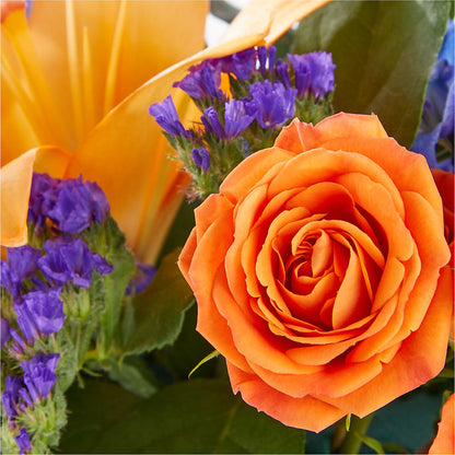 Radiant Citrus Box Bouquet –  La La Florist, Baldwin Park CA