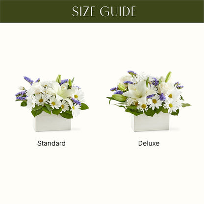 Beyond Blue Box Bouquet –  La La Florist, Baldwin Park CA