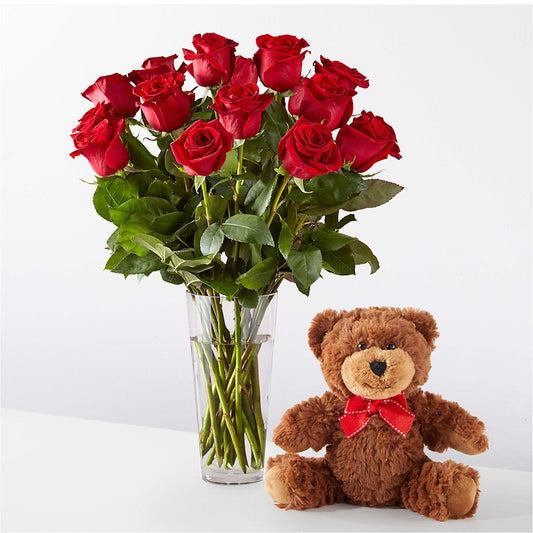 Romantic Long Stem Red Rose Bouquet Bundles –  La La Florist, Baldwin Park CA