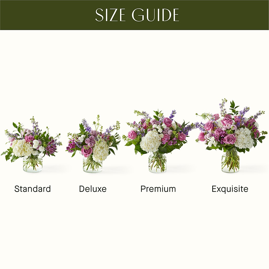 Violet Caress Bouquet –  La La Florist, Baldwin Park CA
