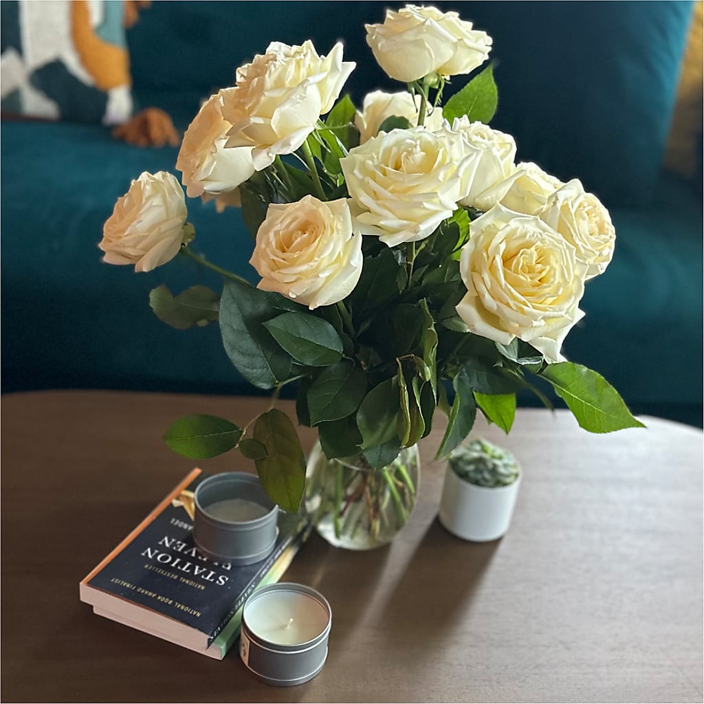 Long Stem Yellow Rose Bouquet –  La La Florist, Baldwin Park CA