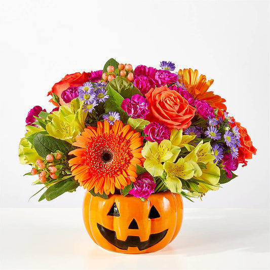 Tricks & Treats Pumpkin –  La La Florist, Baldwin Park CA