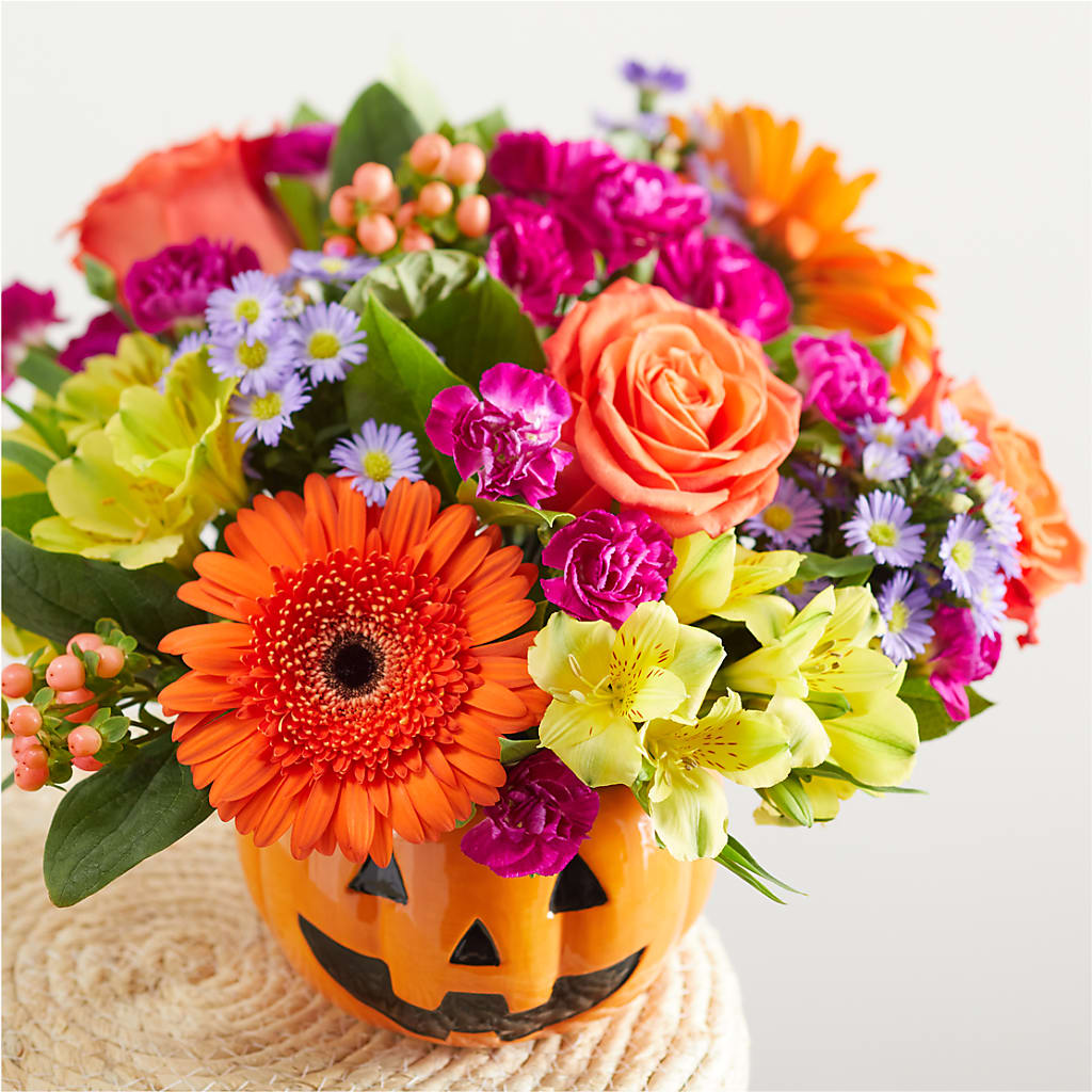 Tricks & Treats Pumpkin –  La La Florist, Baldwin Park CA