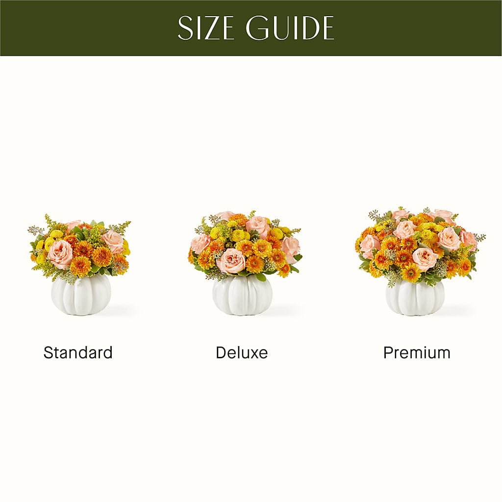 Peachy Pumpkin –  La La Florist, Baldwin Park CA