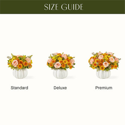 Peachy Pumpkin –  La La Florist, Baldwin Park CA