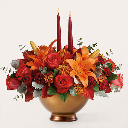 Fruits of Fall Centerpiece –  La La Florist, Baldwin Park CA