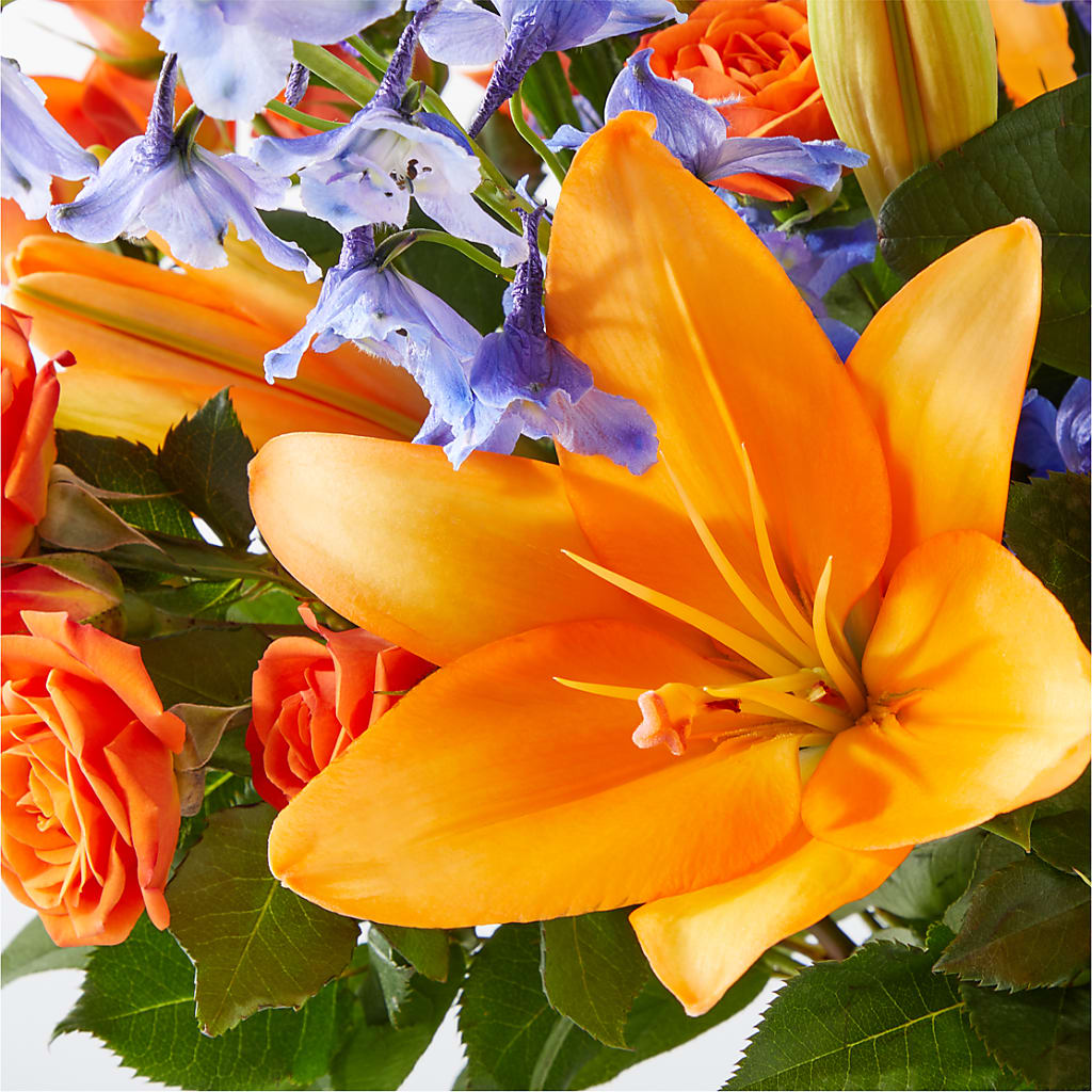 Radiant Citrus Bouquet –  La La Florist, Baldwin Park CA