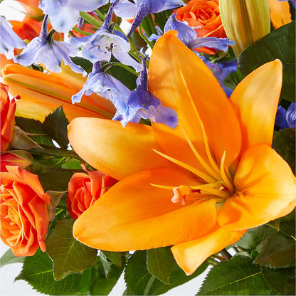 Radiant Citrus Bouquet –  La La Florist, Baldwin Park CA