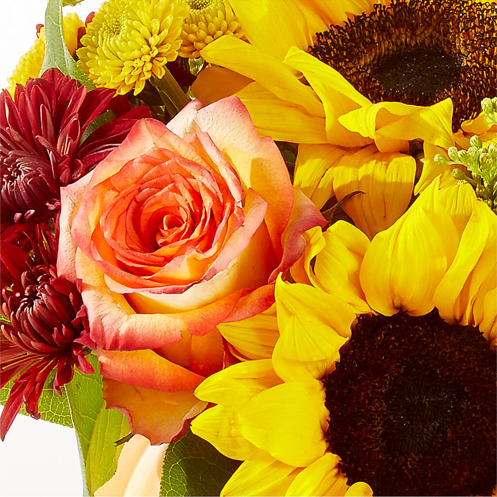 Golden Gourd Pumpkin Bouquet –  La La Florist, Baldwin Park CA
