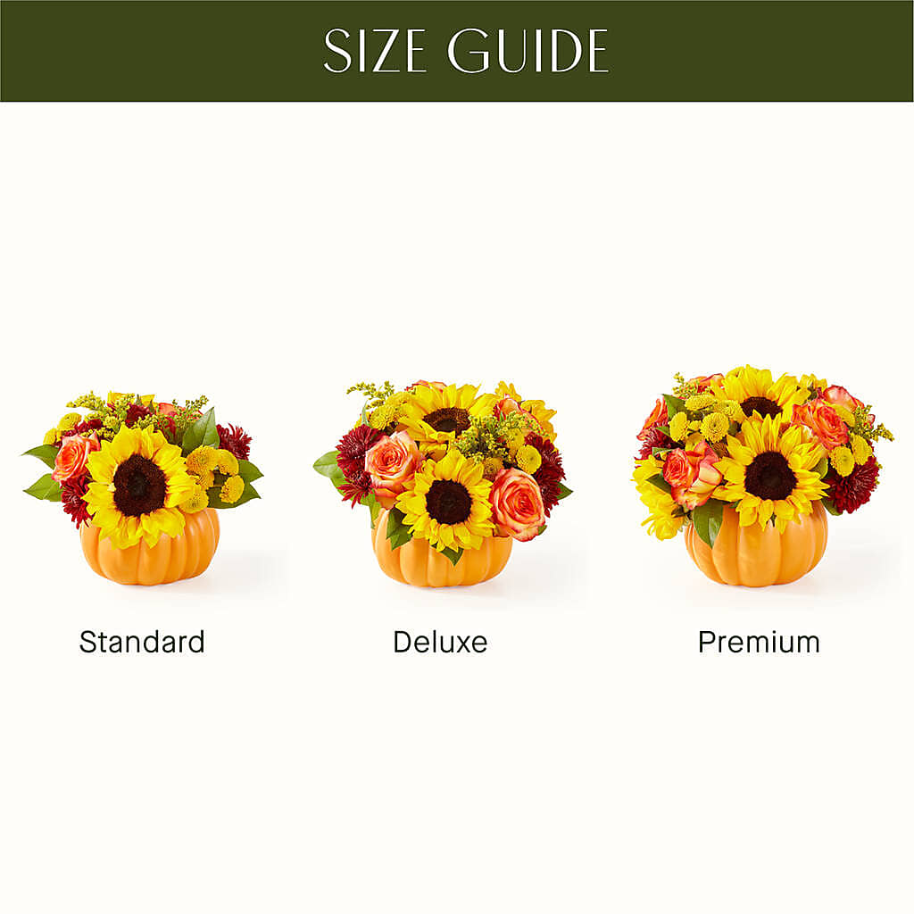 Golden Gourd Pumpkin Bouquet –  La La Florist, Baldwin Park CA
