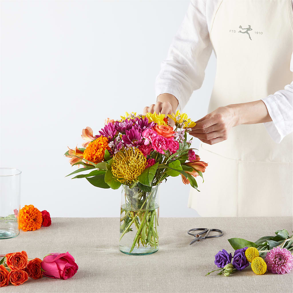 Feast of Color – A Florist Original –  La La Florist, Baldwin Park CA