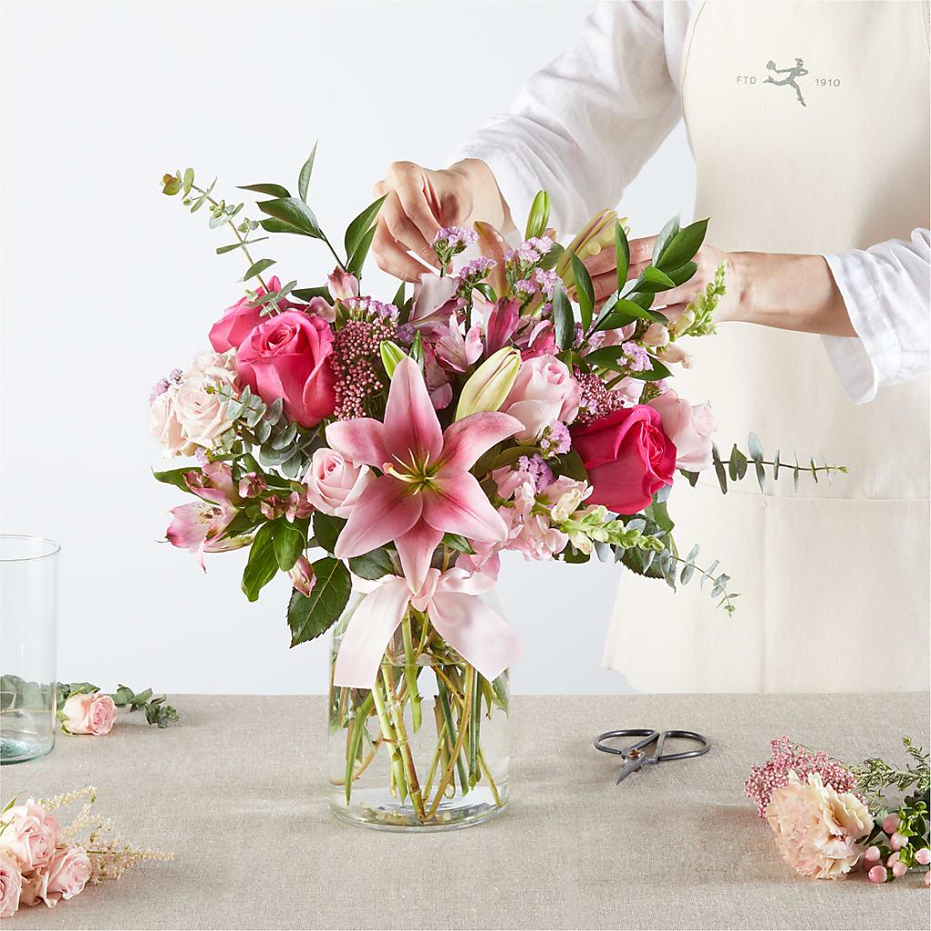 Pink Ribbon - A Florist Original –  La La Florist, Baldwin Park CA