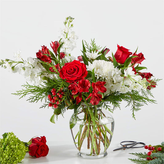 Merry Moment Bouquet – A Florist Original –  La La Florist, Baldwin Park CA