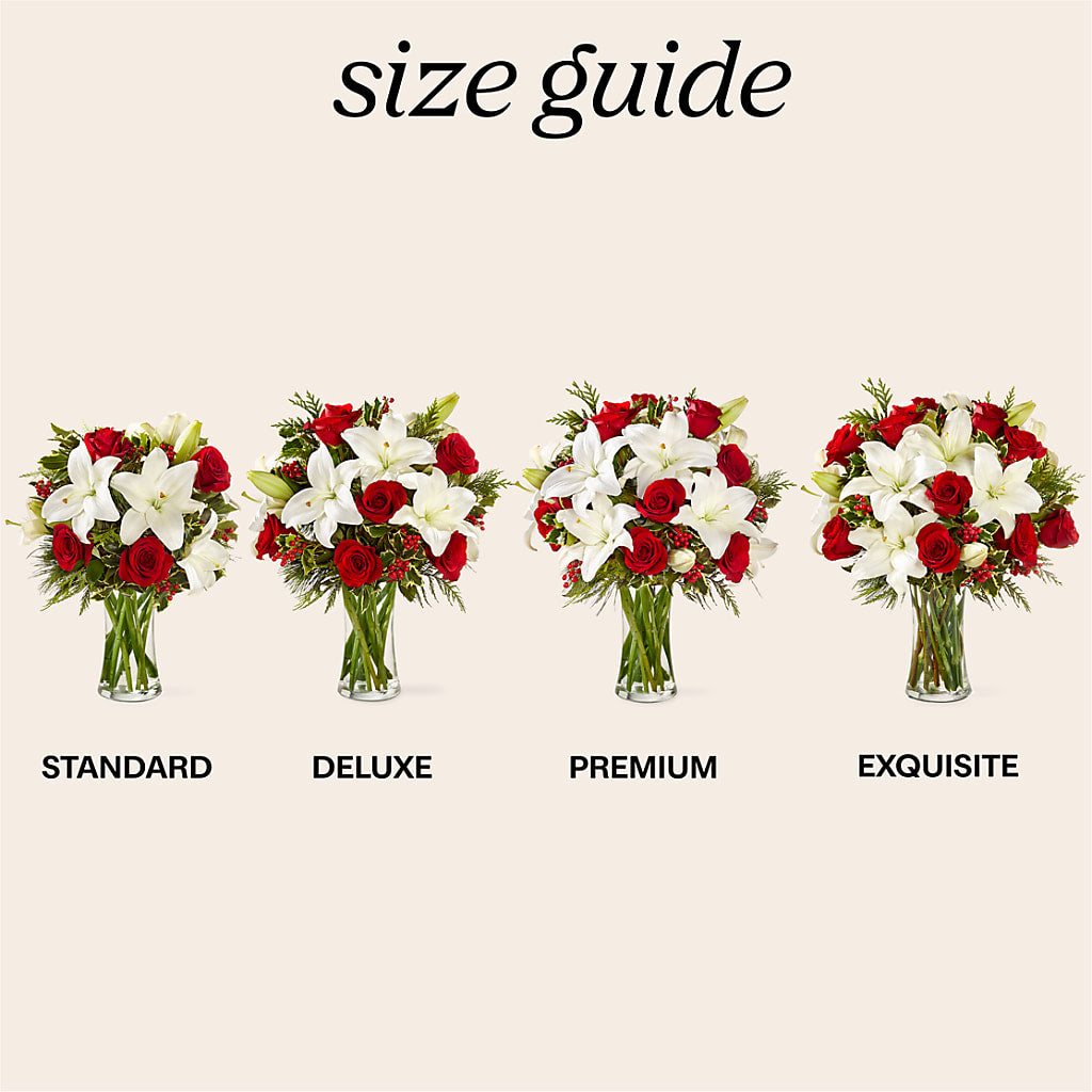 Sparkling Snowflakes Bouquet –  La La Florist, Baldwin Park CA