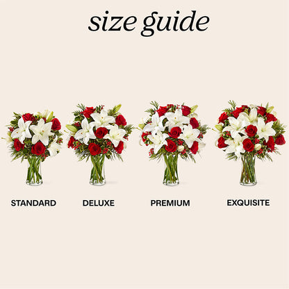 Sparkling Snowflakes Bouquet –  La La Florist, Baldwin Park CA