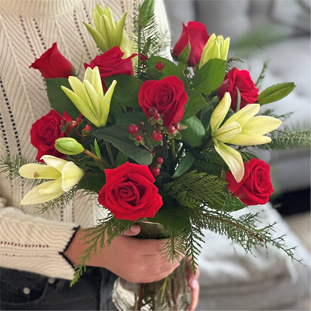 Glittering Lights Bouquet –  La La Florist, Baldwin Park CA