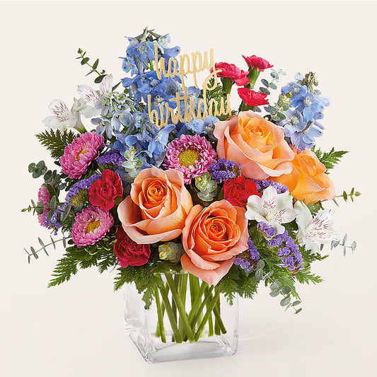 Birthday Bash Bouquet –  La La Florist, Baldwin Park CA