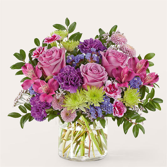Glass Half Full Bouquet –  La La Florist, Baldwin Park CA