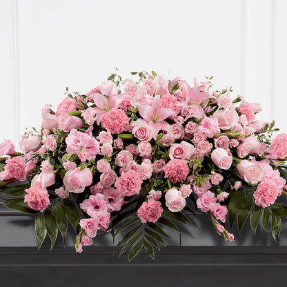 Garden of Comfort Casket Spray (Standard) –  La La Florist, Baldwin Park CA