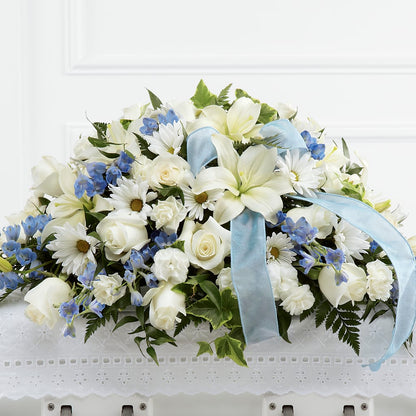 Tender Treasure Casket Spray –  La La Florist, Baldwin Park CA