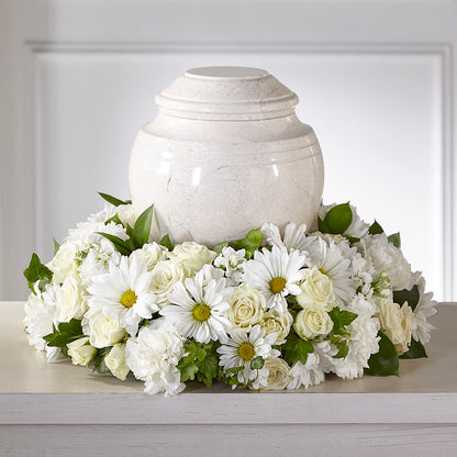 Ivory Gardens Cremation Adornment –  La La Florist, Baldwin Park CA