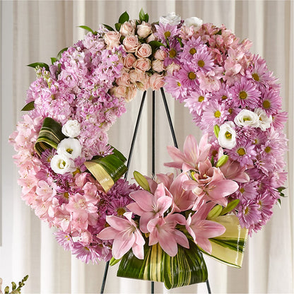 Gift of Warmth Wreath –  La La Florist, Baldwin Park CA