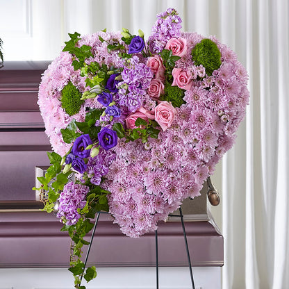 Treasured Love Standing Heart –  La La Florist, Baldwin Park CA