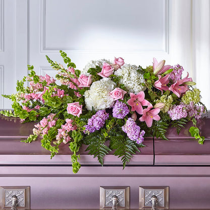 Life's Gratitude Casket Spray –  La La Florist, Baldwin Park CA