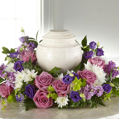 Blooming Sympathy Cremation Adornment –  La La Florist, Baldwin Park CA