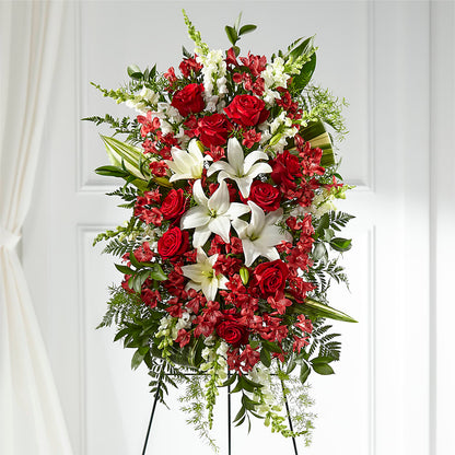 Everlasting Memory Standing Spray –  La La Florist, Baldwin Park CA