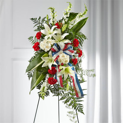 Stars of Life Standing Spray –  La La Florist, Baldwin Park CA