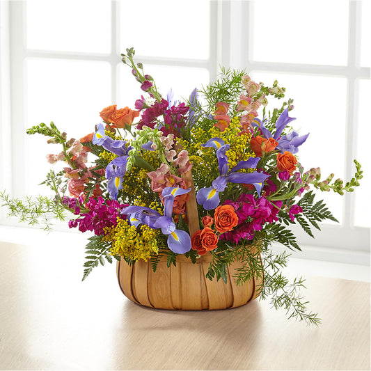 Garden of Life Basket –  La La Florist, Baldwin Park CA