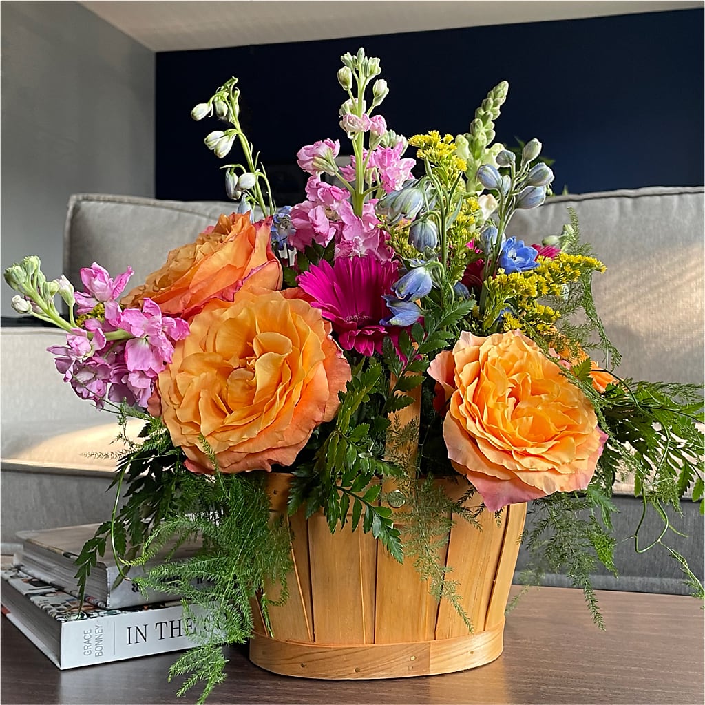 Garden of Life Basket –  La La Florist, Baldwin Park CA