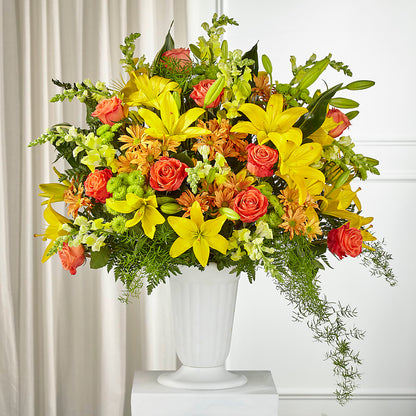 Fall Sentiments Arrangement –  La La Florist, Baldwin Park CA