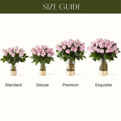 Picture Perfect Pink Rose Bouquet –  La La Florist, Baldwin Park CA