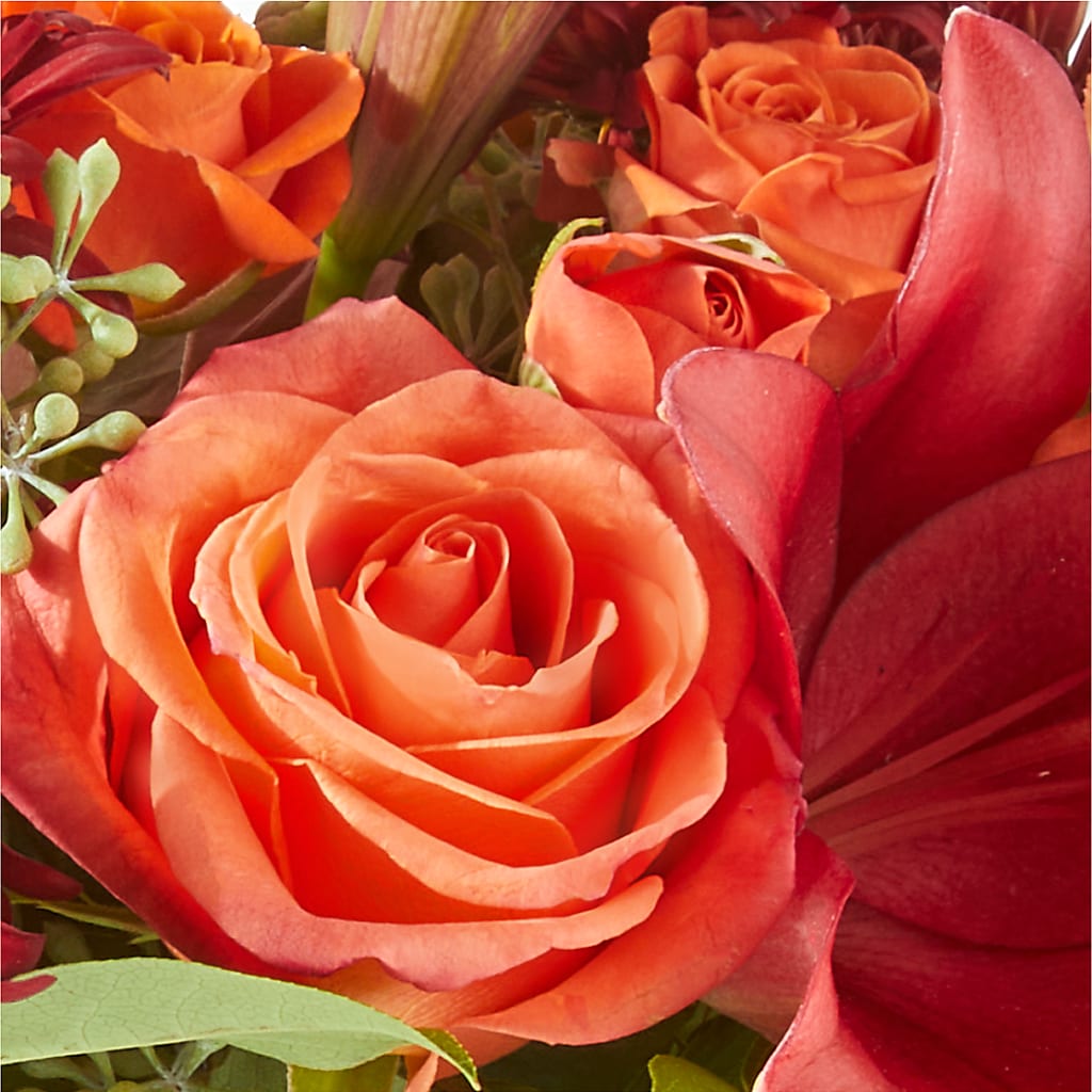 Crimson Leaves Bouquet –  La La Florist, Baldwin Park CA