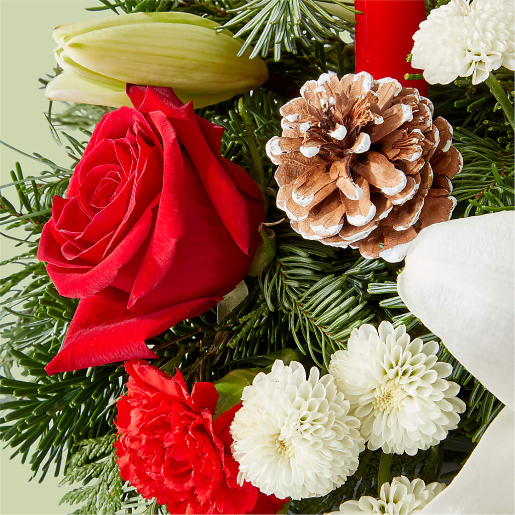 Seasonal Festivities Centerpiece –  La La Florist, Baldwin Park CA